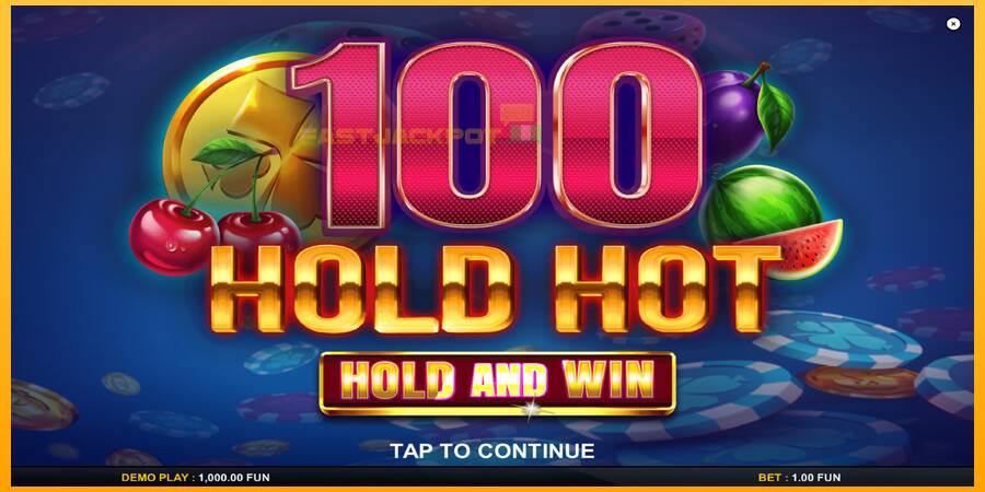 Hrací automat: 100 Hold Hot Hold and Win s reálnou šancou na výhru