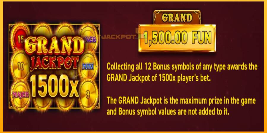 Hrací automat: 12 Coins Grand Gold Edition Halloween Jackpots s reálnou šancou na výhru