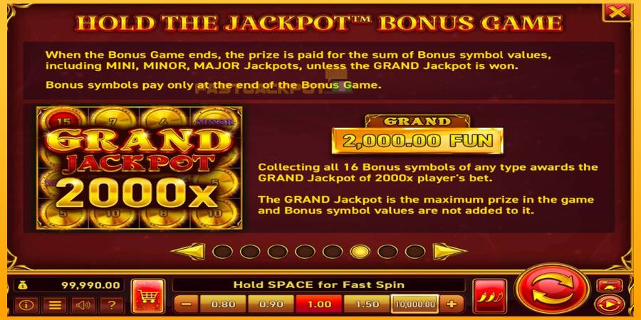 Hrací automat: 16 Coins Grand Gold Edition Halloween Jackpots s reálnou šancou na výhru