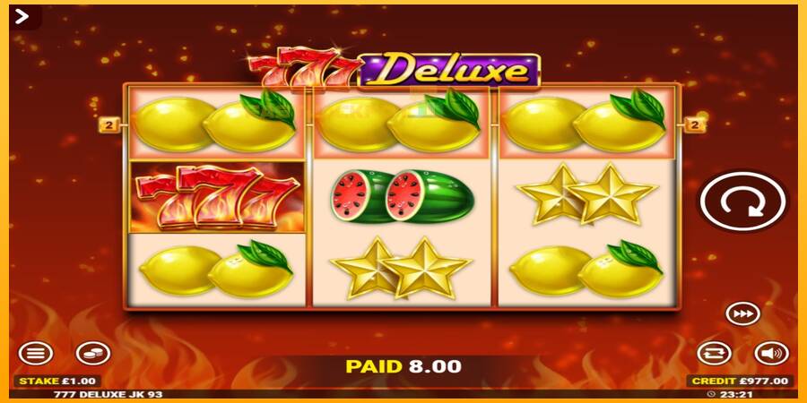 Hrací automat: 777 Deluxe Jackpot King s reálnou šancou na výhru