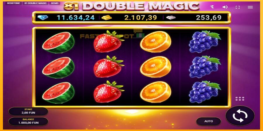 Hrací automat: 81 Double Magic s reálnou šancou na výhru