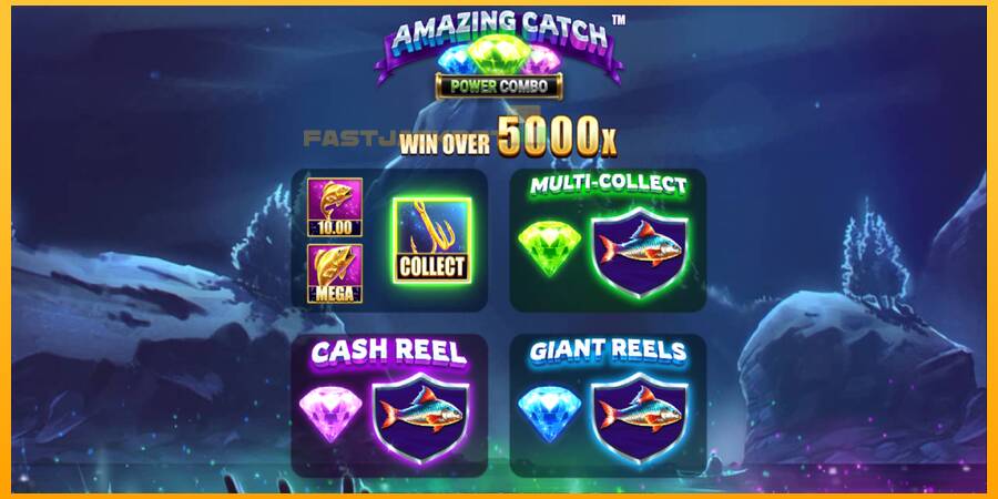 Hrací automat: Amazing Catch Power Combo s reálnou šancou na výhru