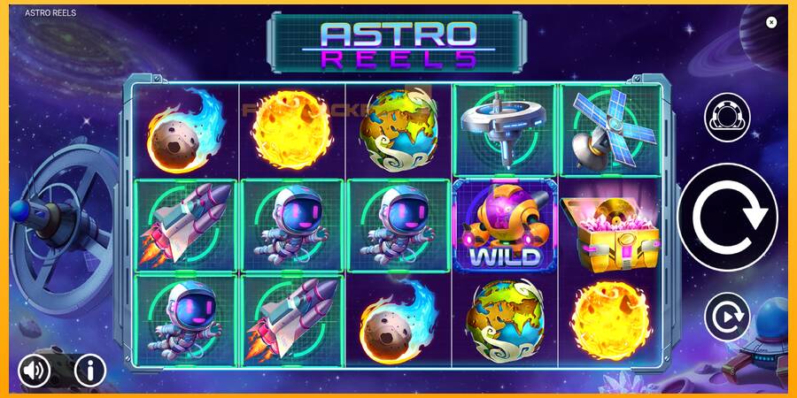 Hrací automat: Astro Reels s reálnou šancou na výhru