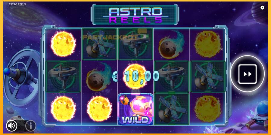 Hrací automat: Astro Reels s reálnou šancou na výhru