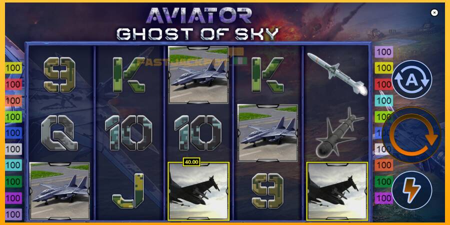 Hrací automat: Aviator: Ghost of Sky s reálnou šancou na výhru