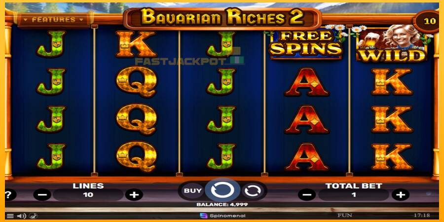 Hrací automat: Bavarian Riches 2 s reálnou šancou na výhru