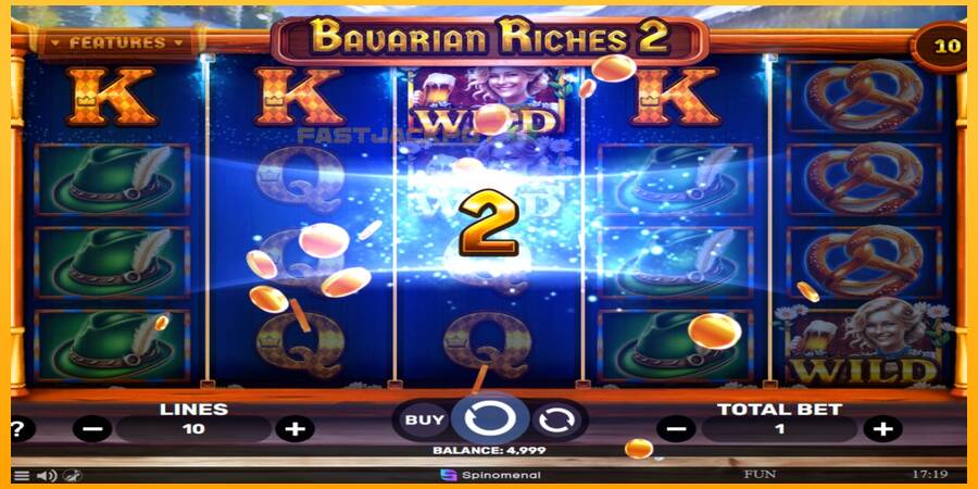 Hrací automat: Bavarian Riches 2 s reálnou šancou na výhru