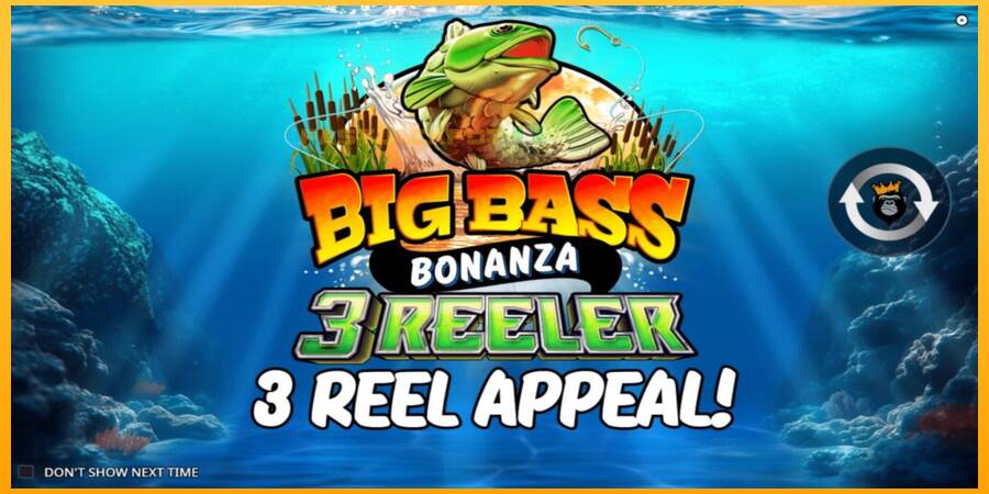 Hrací automat: Big Bass Bonanza 3 Reeler s reálnou šancou na výhru