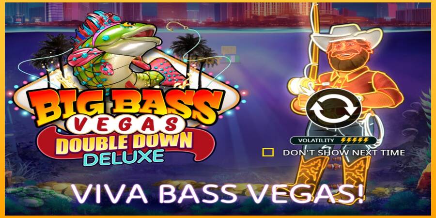 Hrací automat: Big Bass Vegas Double Down Deluxe s reálnou šancou na výhru