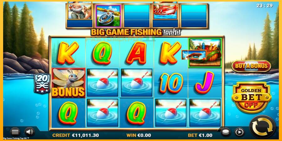 Hrací automat: Big Game Fishing s reálnou šancou na výhru