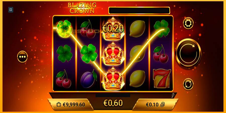 Hrací automat: Blazing Crown s reálnou šancou na výhru