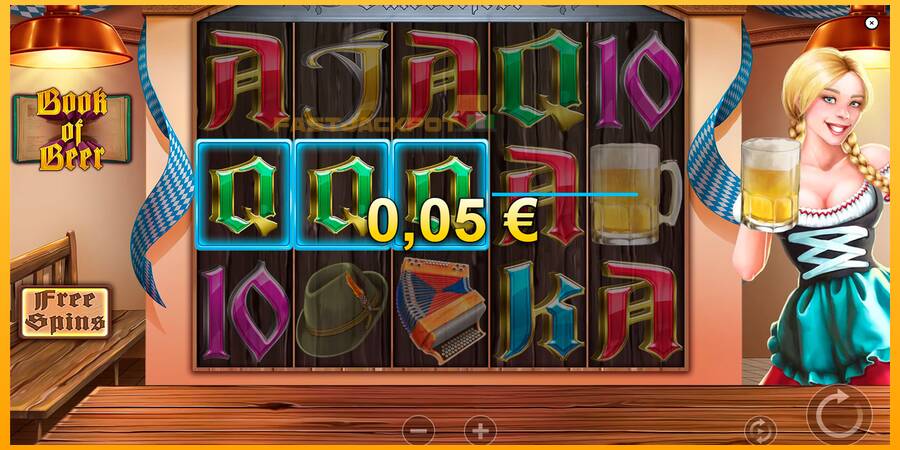 Hrací automat: Book of Beer s reálnou šancou na výhru