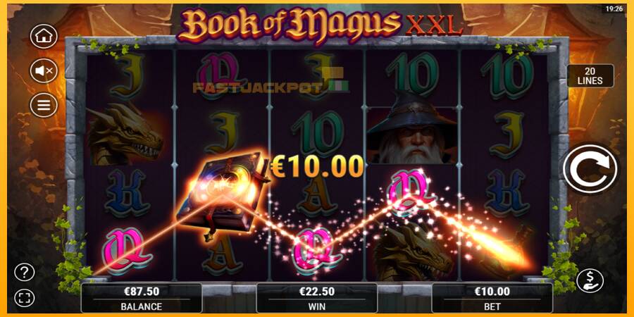 Hrací automat: Book of Magus XXL s reálnou šancou na výhru