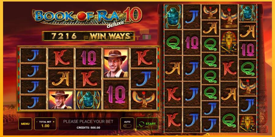 Hrací automat: Book of Ra Deluxe 10 Win Ways s reálnou šancou na výhru