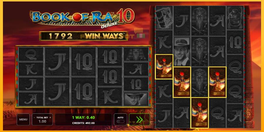 Hrací automat: Book of Ra Deluxe 10 Win Ways s reálnou šancou na výhru