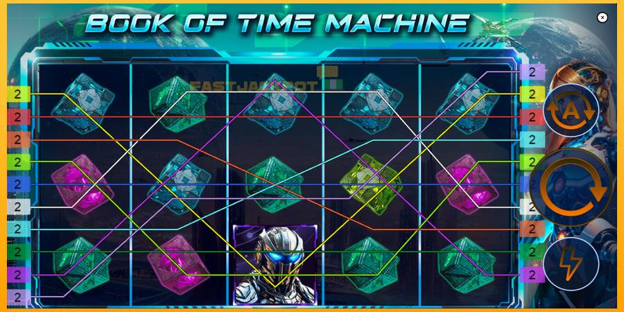 Hrací automat: Book of Time Machine s reálnou šancou na výhru