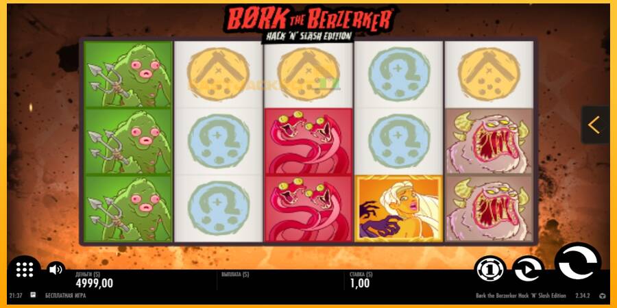 Hrací automat: Bork The Berzerker s reálnou šancou na výhru