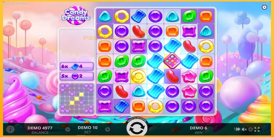 Hrací automat: Candy Dreams s reálnou šancou na výhru