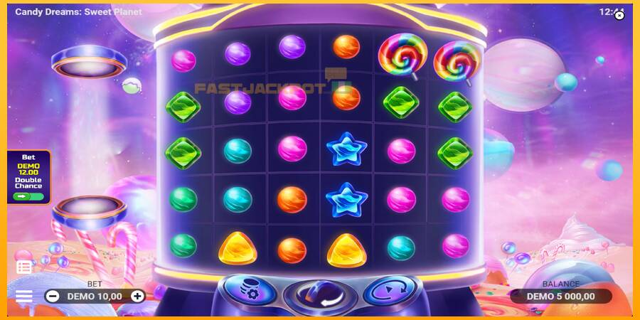 Hrací automat: Candy Dreams Sweet Planet s reálnou šancou na výhru