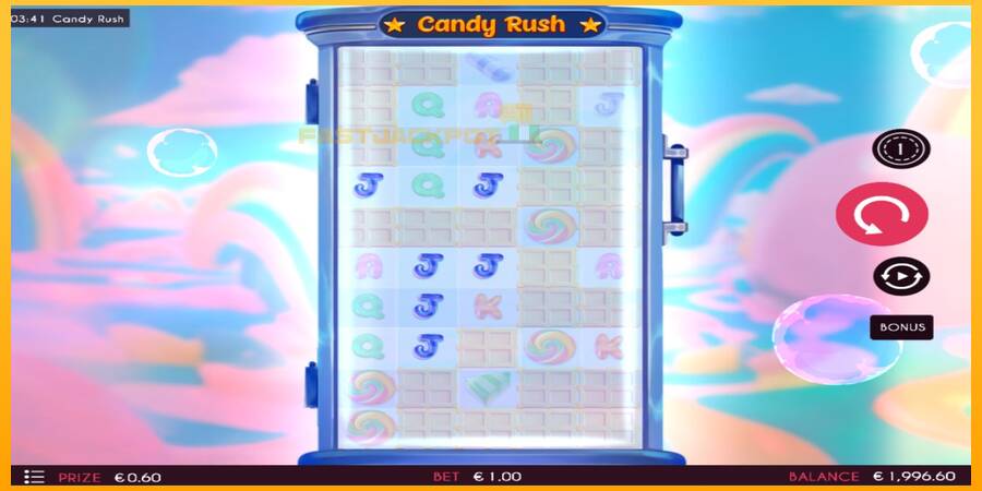 Hrací automat: Candy Rush s reálnou šancou na výhru