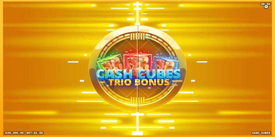 Hrací automat: Cash Cubes: Trio Bonus s reálnou šancou na výhru