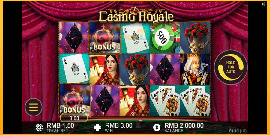 Hrací automat: Casino Royale s reálnou šancou na výhru