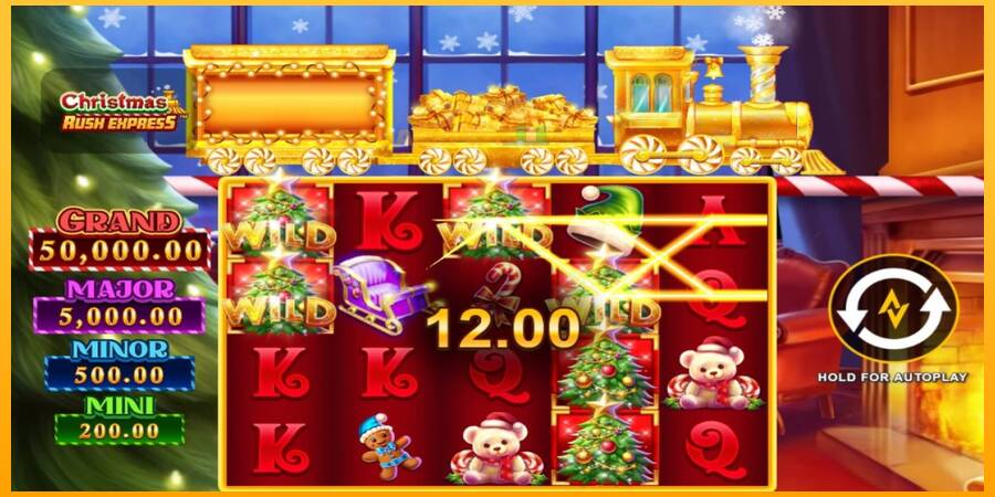 Hrací automat: Christmas Rush Express s reálnou šancou na výhru