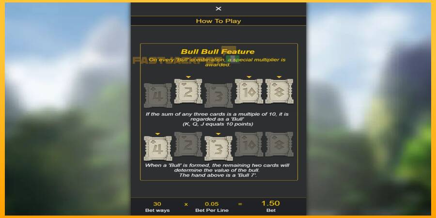 Hrací automat: Civilization of Bull Bull s reálnou šancou na výhru