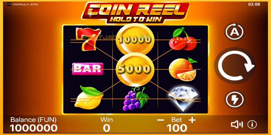 Hrací automat: Coin Reel: Hold to Win s reálnou šancou na výhru