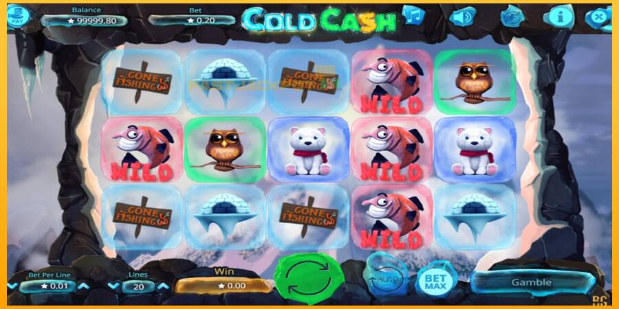 Hrací automat: Cold Cash s reálnou šancou na výhru