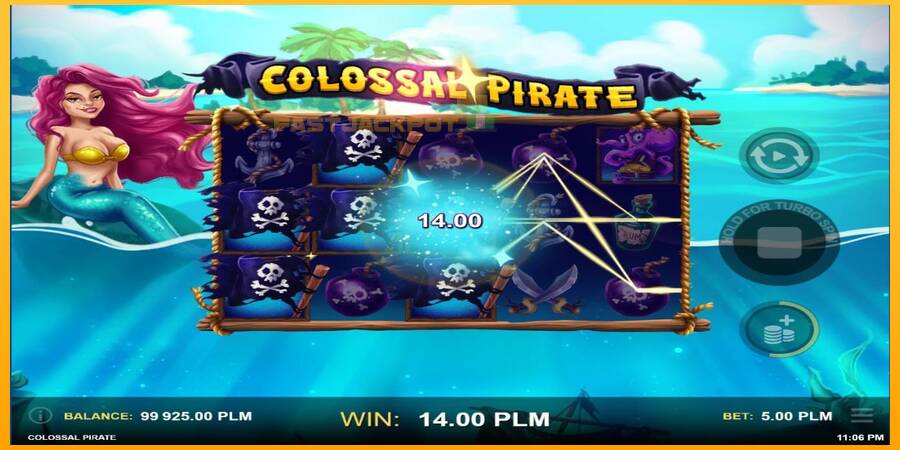 Hrací automat: Colossal Pirate s reálnou šancou na výhru