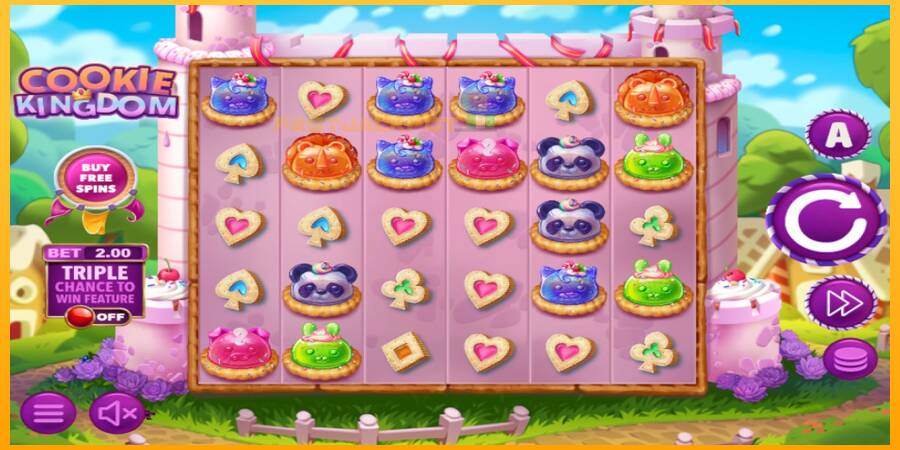 Hrací automat: Cookie Kingdom s reálnou šancou na výhru