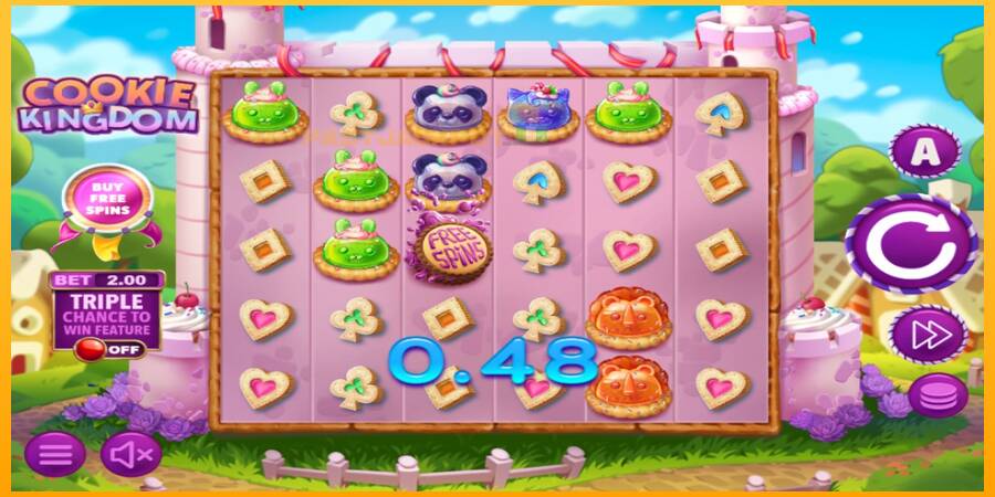 Hrací automat: Cookie Kingdom s reálnou šancou na výhru