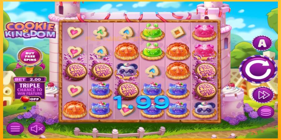 Hrací automat: Cookie Kingdom s reálnou šancou na výhru