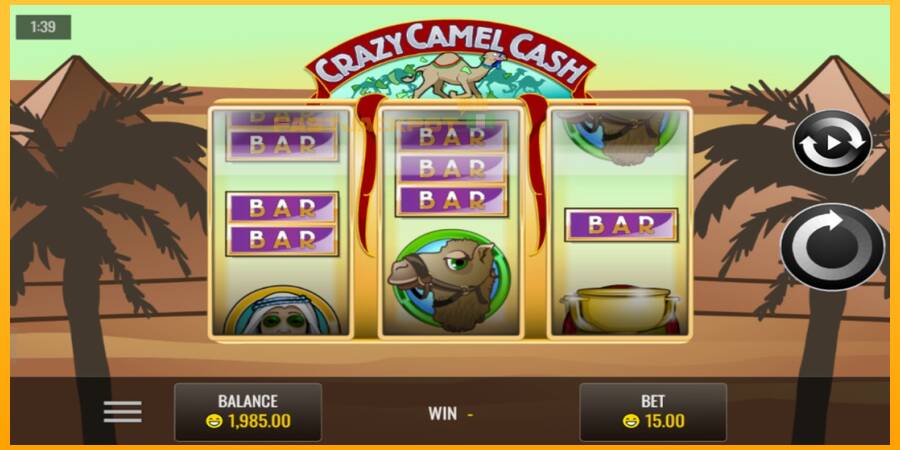 Hrací automat: Crazy Camel Cash s reálnou šancou na výhru