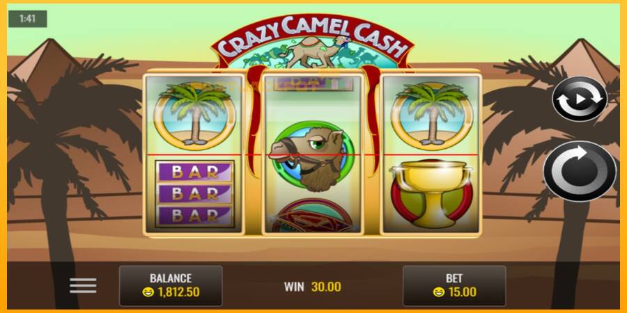 Hrací automat: Crazy Camel Cash s reálnou šancou na výhru