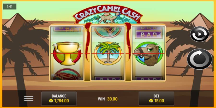 Hrací automat: Crazy Camel Cash s reálnou šancou na výhru