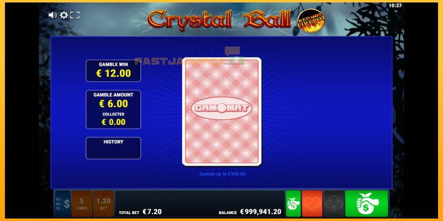 Hrací automat: Crystal Ball Red Hot Firepot s reálnou šancou na výhru