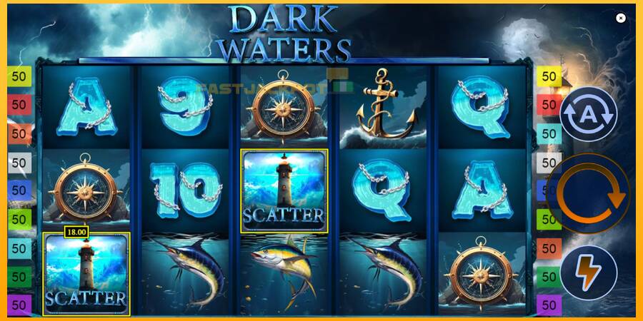 Hrací automat: Dark Waters s reálnou šancou na výhru