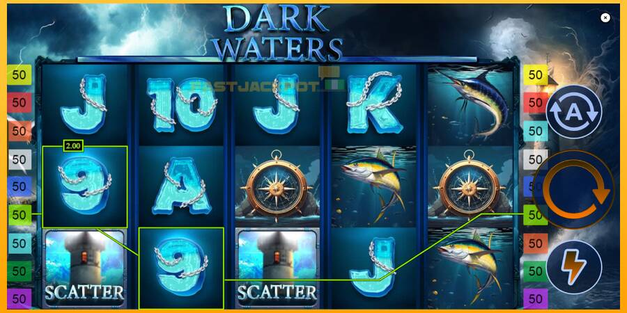 Hrací automat: Dark Waters s reálnou šancou na výhru