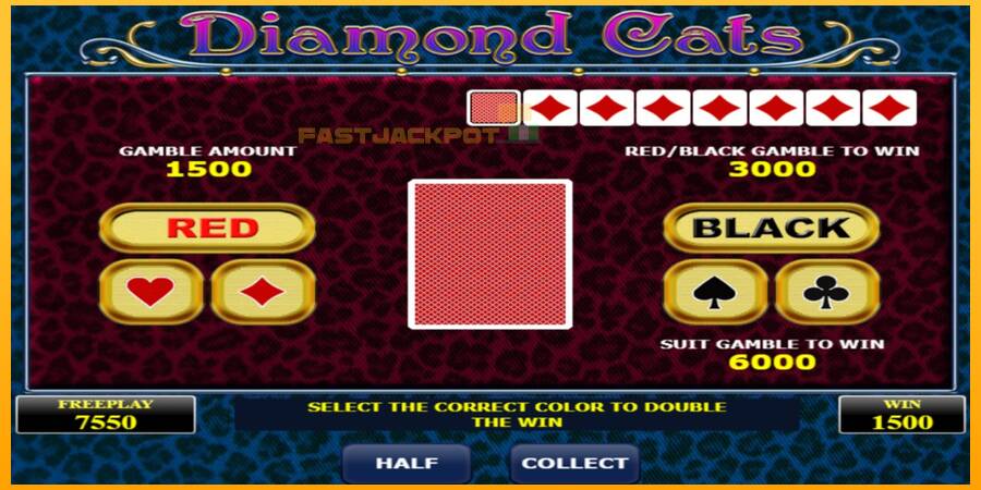 Hrací automat: Diamond Cats s reálnou šancou na výhru