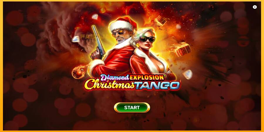 Hrací automat: Diamond Explosion Christmas Tango s reálnou šancou na výhru