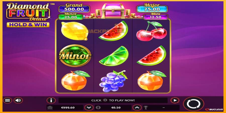 Hrací automat: Diamond Fruit Deluxe s reálnou šancou na výhru