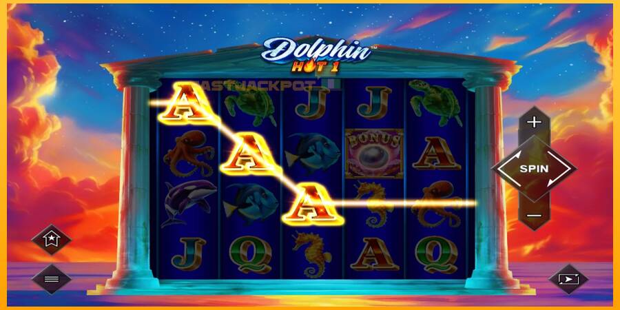 Hrací automat: Dolphin Hot 1 s reálnou šancou na výhru