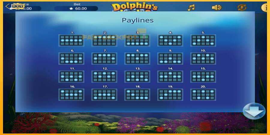 Hrací automat: Dolphin’s Luck 2 s reálnou šancou na výhru