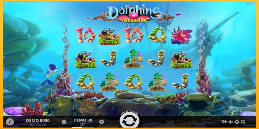 Hrací automat: Dolphins Treasure s reálnou šancou na výhru