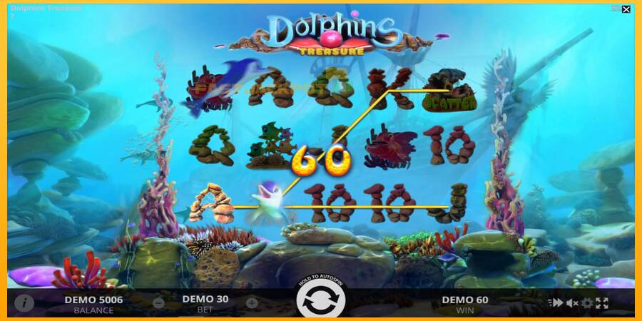 Hrací automat: Dolphins Treasure s reálnou šancou na výhru