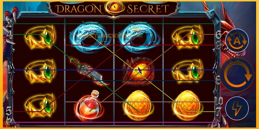 Hrací automat: Dragon Secret s reálnou šancou na výhru