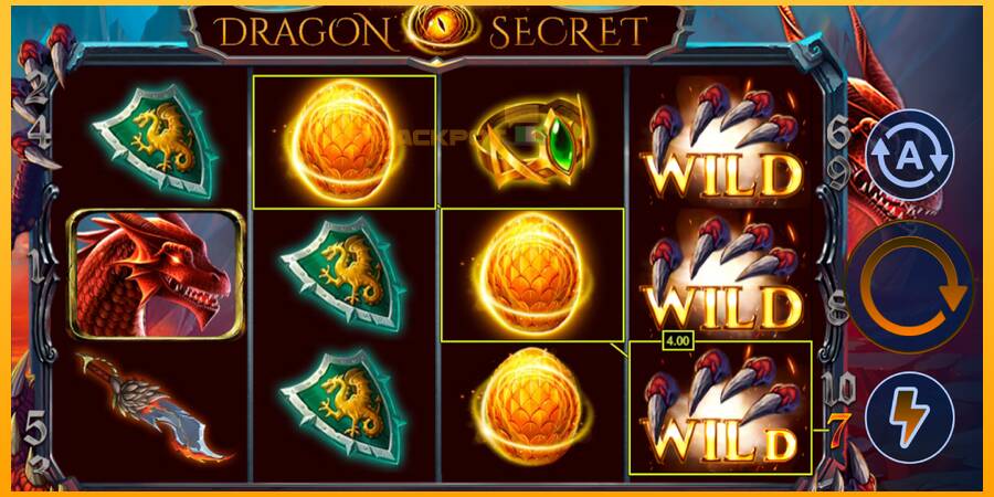 Hrací automat: Dragon Secret s reálnou šancou na výhru