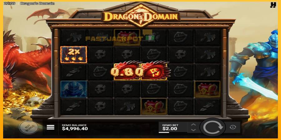 Hrací automat: Dragons Domain s reálnou šancou na výhru